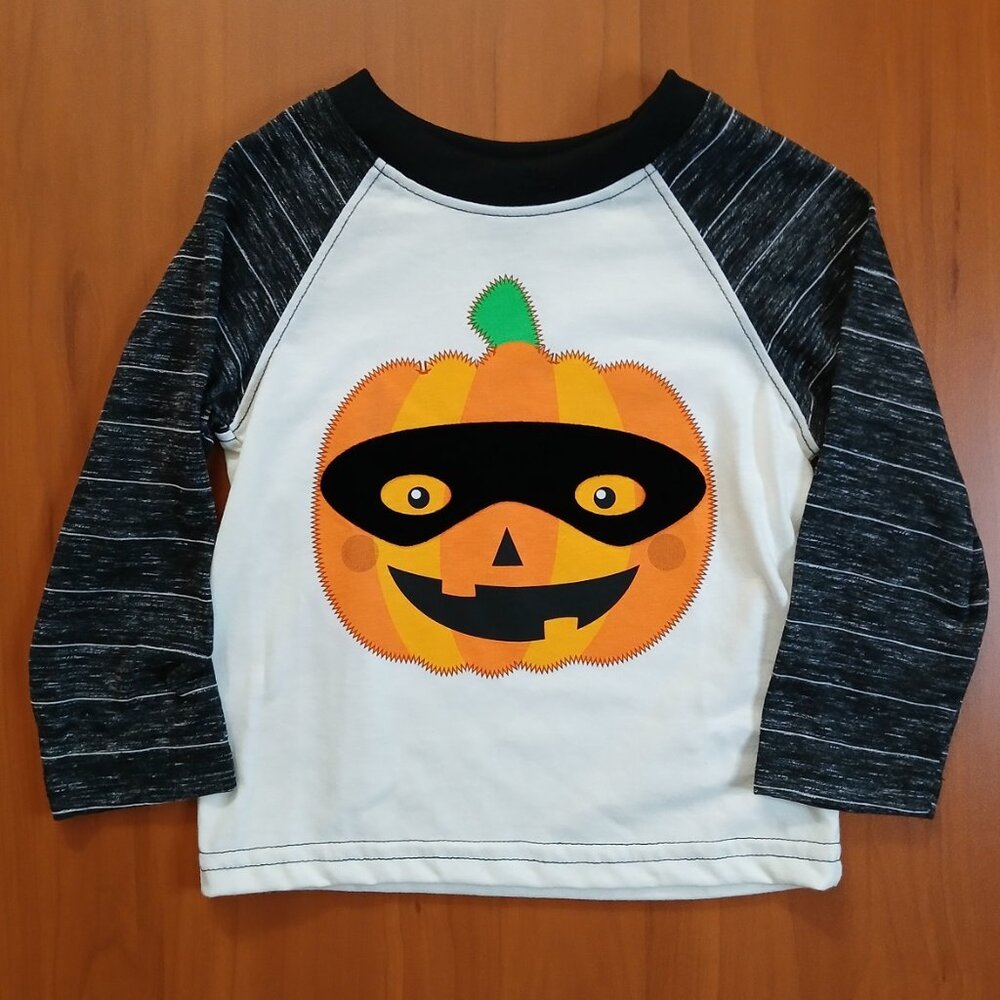 Way to Celebrate Masked Pumpkin T-Shirt - 2T